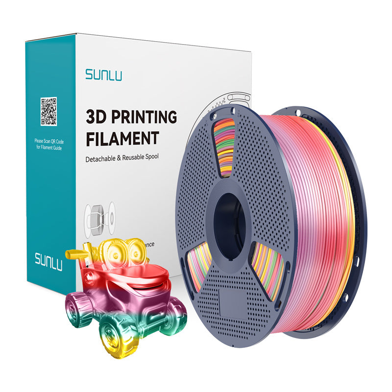 Sunlu PLA+ Silk filament (regnbue 01)