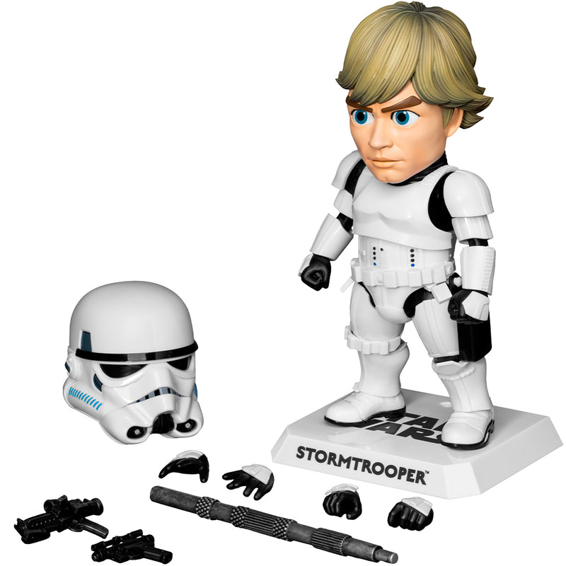 STAR WARS Luke Skywalker (Stormtrooper Disguise) Egg Attack Action figur