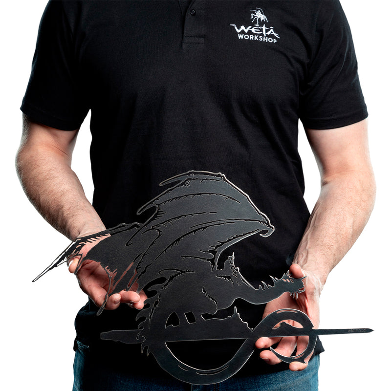 Weta Workshop The Lord Of The Rings Trilogy - Fell Beast Metalbird-silhuet