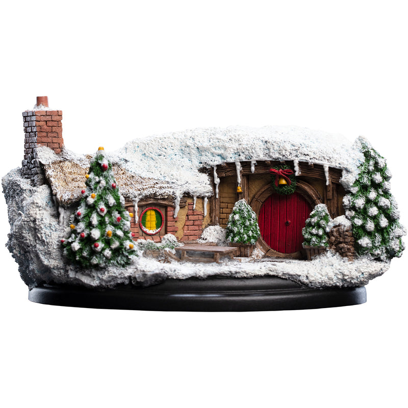 Weta Workshop The Hobbit - Hobbit 35 Bagshot Row jule-miljøstatue