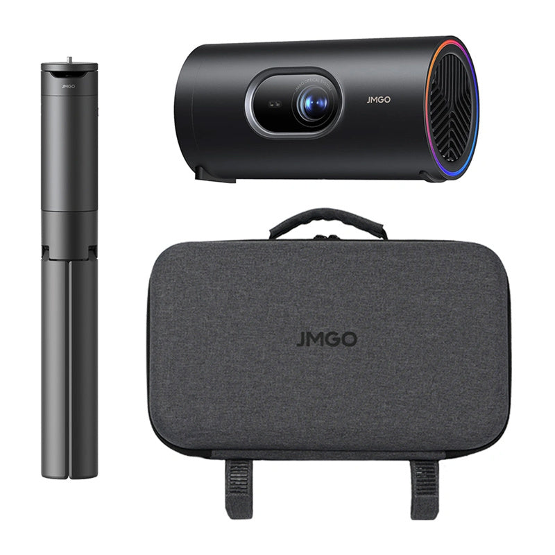JMGO PicoPlay+ projektor med stativ