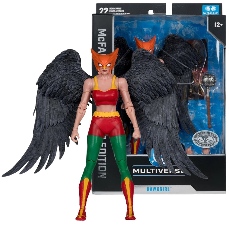 DC McFarlane Collector Edition 7 tommer WV15 - #63 HAWKGIRL (KENDRA SAUNDERS) - (CHASE)