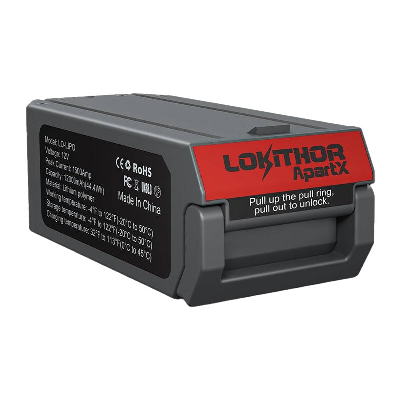 ApartX 1500Ah 44.4Wh LiPo-batteri