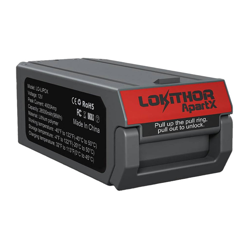 ApartX LO-LIPOX 4000mAh 98Wh batteri