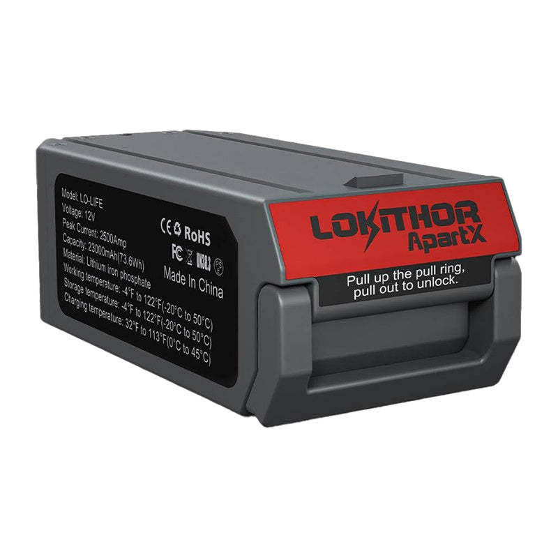 ApartX LO-LIFE 2500A 51.2Wh batteri