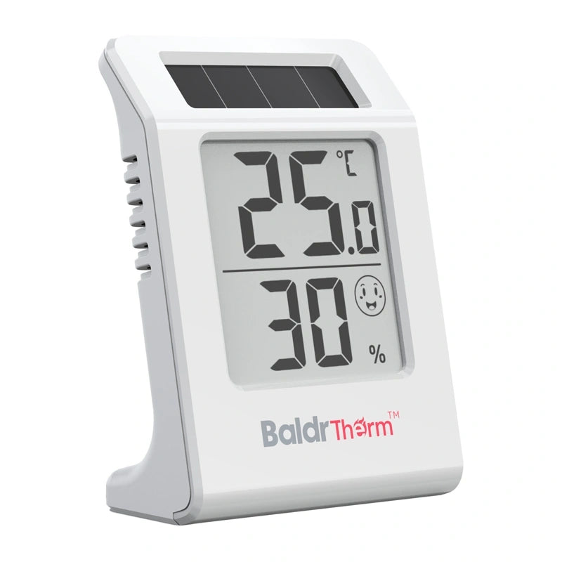 BALDRTHERM E0587TH solcelledrevet termohygrometer