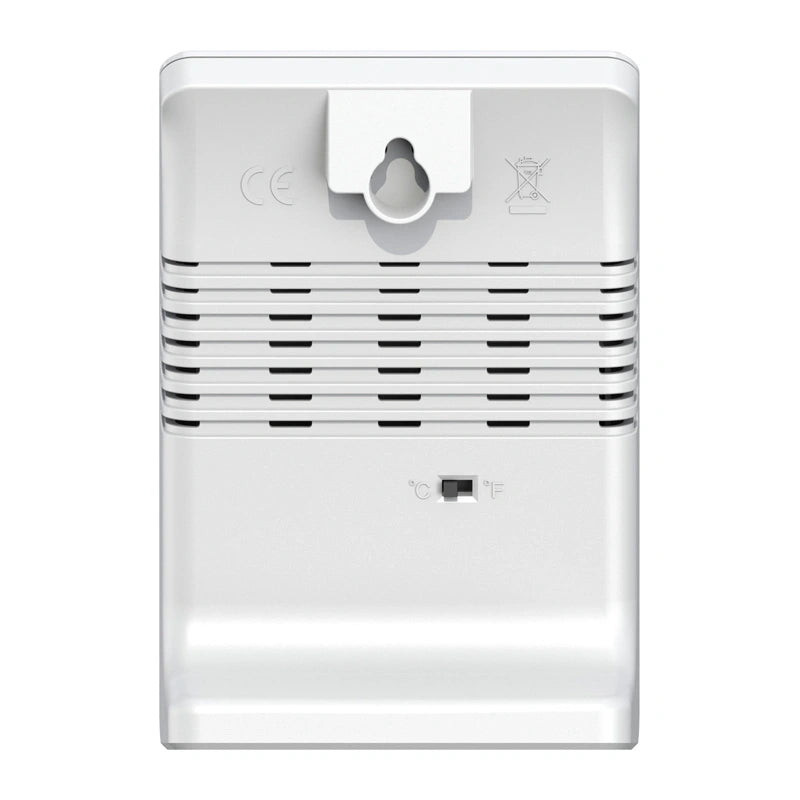 BALDRTHERM B0590TH-V6 solcelledrevet termohygrometer med stor skærm