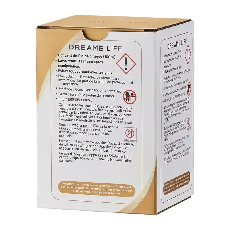 Afkalkningsmiddel til Dreame N20 Steam, 12 x 20g