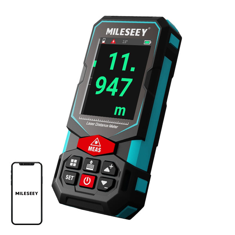 Mileseey S7 laserafstandsmåler med display, 100m