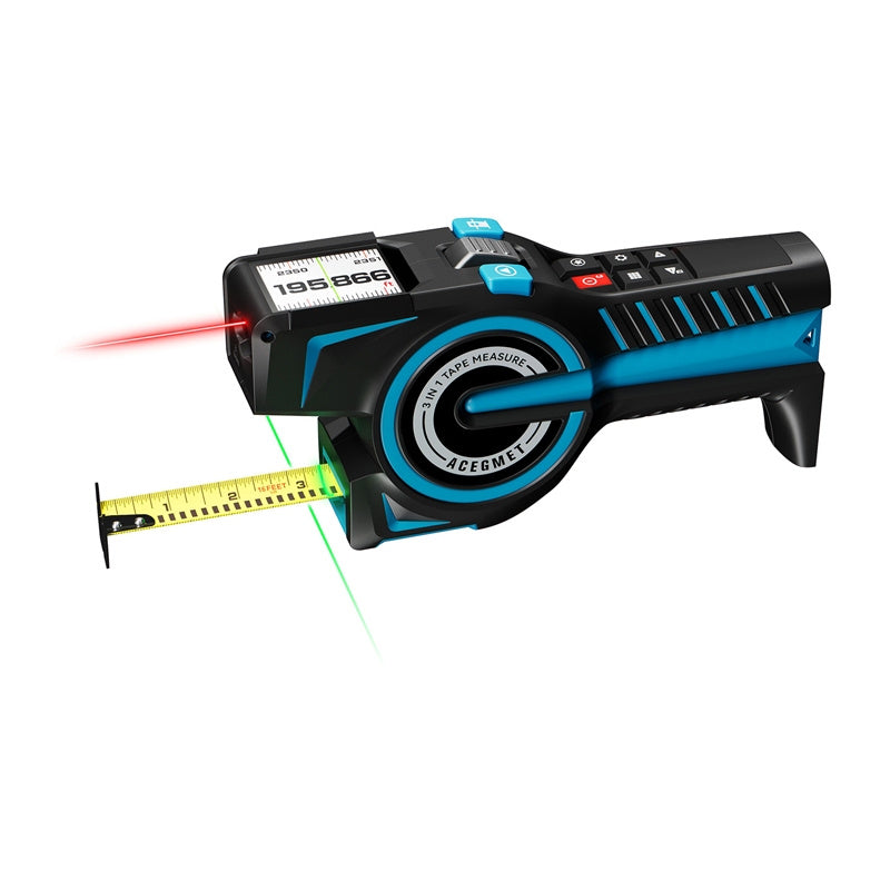 Mileseey DTX 10 laserafstandsmåler med 100 meter målebånd