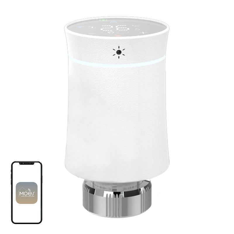 MOES TRV BY100 ZigBee termostathoved med touch