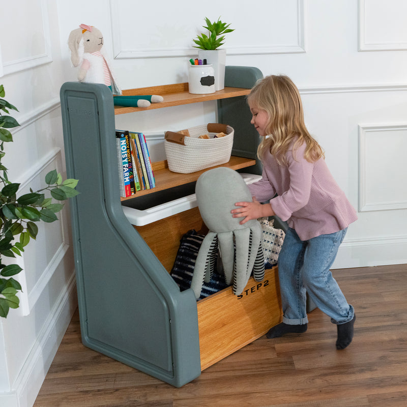 Step2 Harmony Toy Storage Box Legetøjskasse - Grå