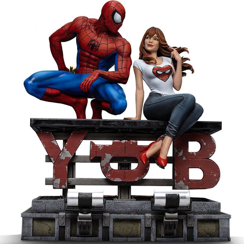 Marvel Comics - Spider-Man and MJ - diorama i skala 1/6