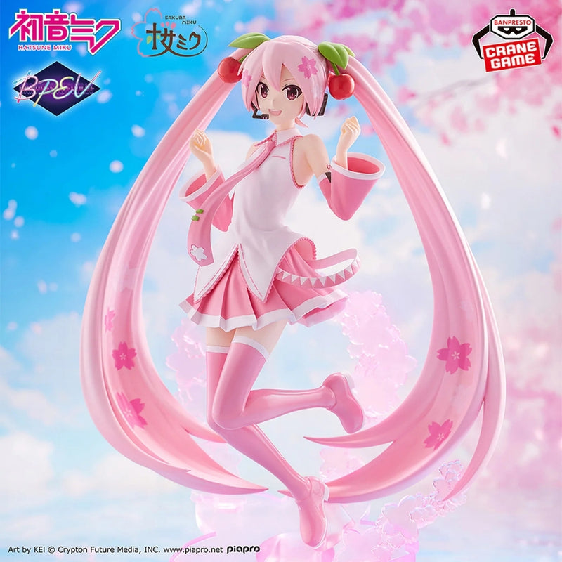 Bandai Sakura Miku Banpresto Evolve Sakura Miku figur