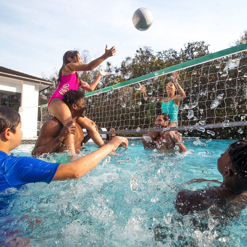 Step2 Vero Poolside Pool Volleyballnet Hvid