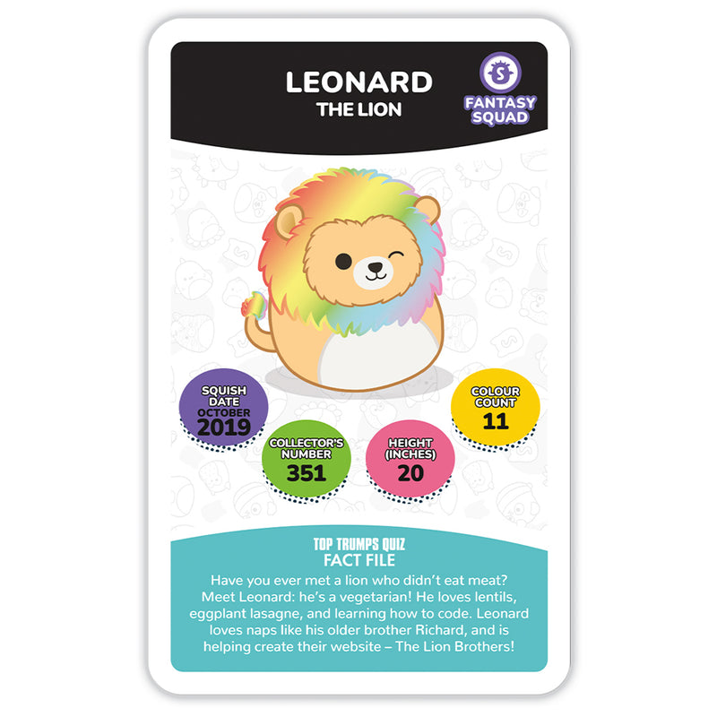 Winning Moves Squishmallows - Top Trumps Standard plastetui - PL 2023 engelsk