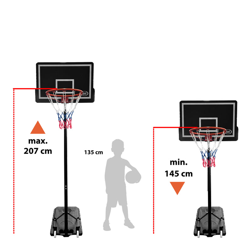 AXI Basketball Bøjle Pro Justerbar 145-207 cm
