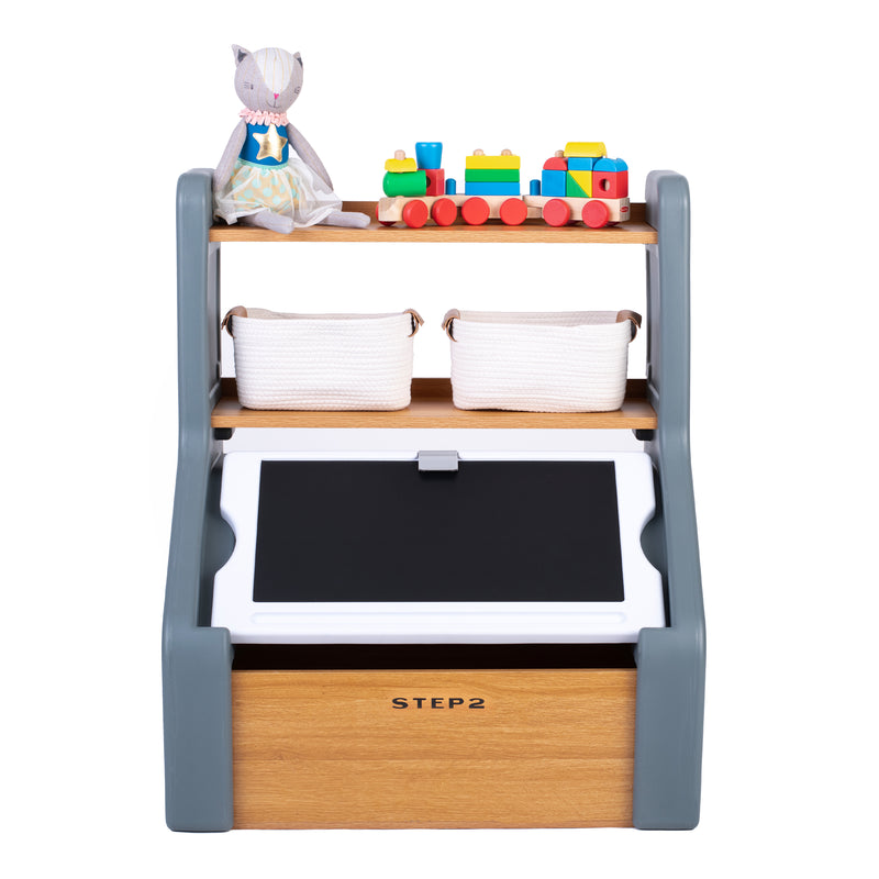 Step2 Harmony Toy Storage Box Legetøjskasse - Grå