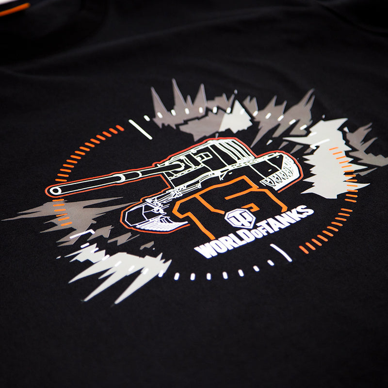 World of Tanks 15 Anniversary T-shirt, sort