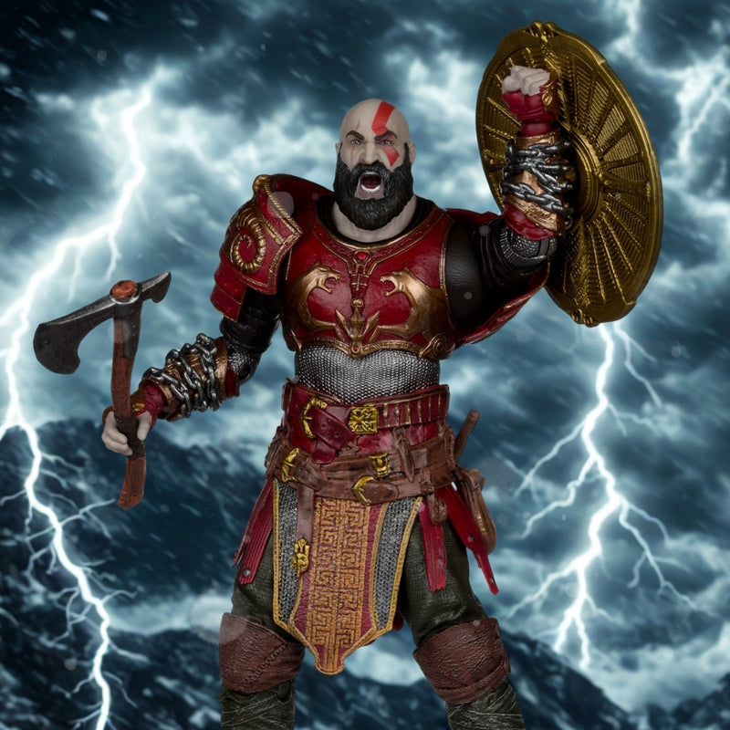 God of War Kratos (God of War Ragnarok) 7 tommer deluxe actionfigur McFarlane Toys