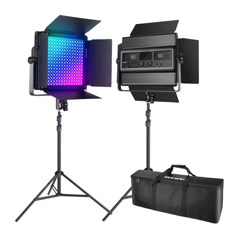 NEEWER RGB1200 60W V4 LED-lamper, sæt med 2