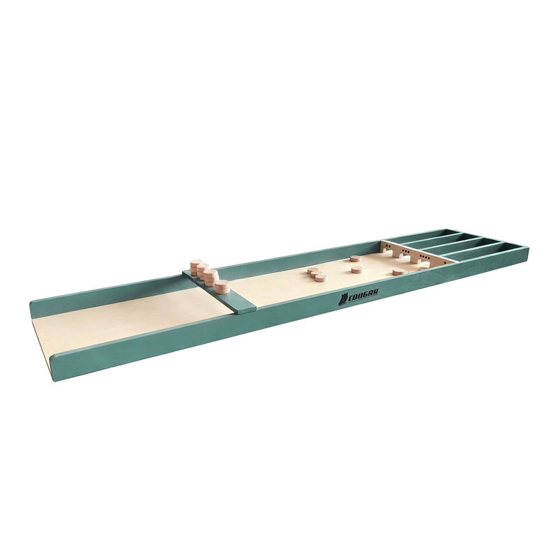 Cougar Mini Shuffleboard 120 cm Brun/Grøn