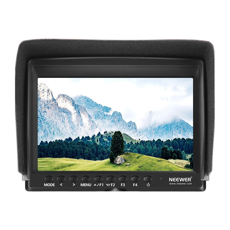 NEEWER F100 feltmonitor + USB-lader + batterisæt