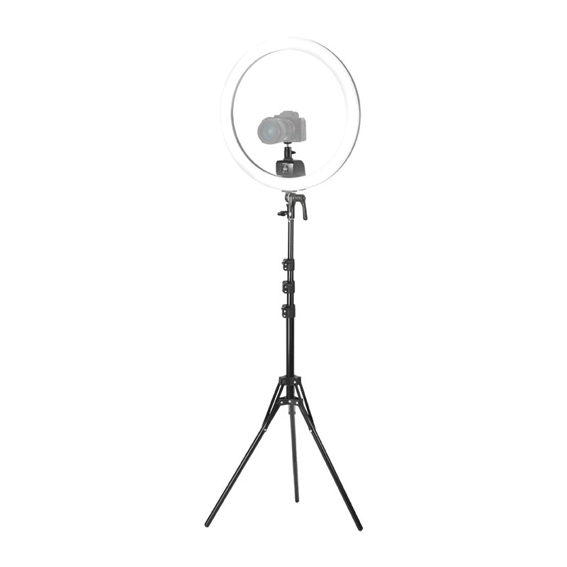 Neewer SRP18C 17cm selfiesæt med rund LED-mobillampe