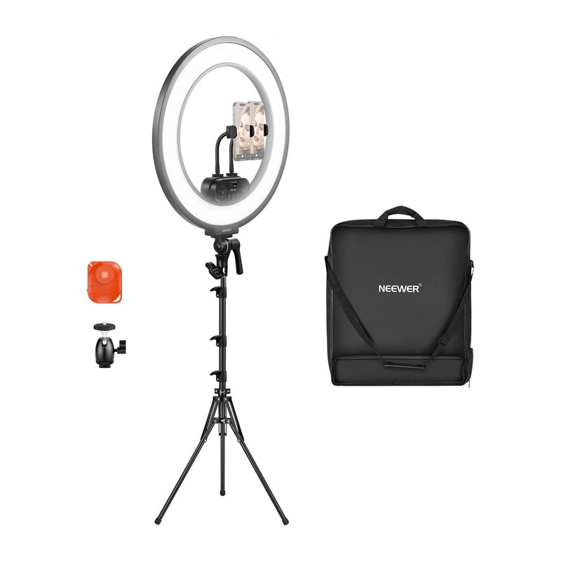Neewer RL45B 45W 18 tommer ultratyndt LED-ringlyssæt