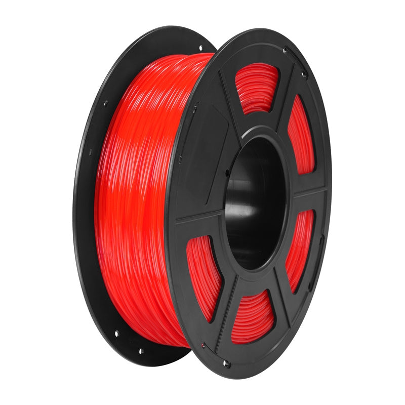 Anycubic TPU-filament (transparent rød) 1 kg