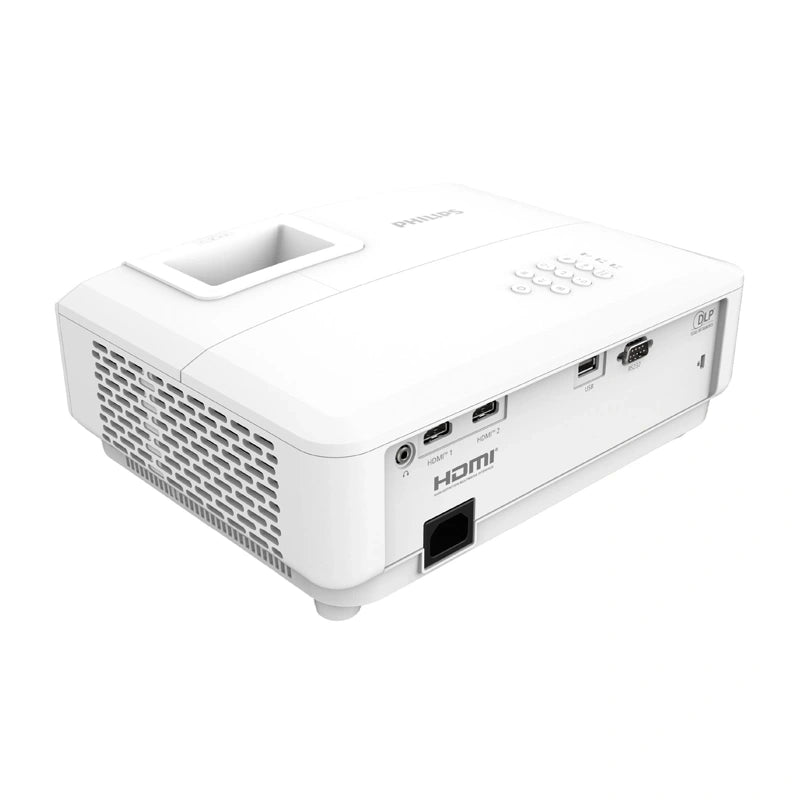 Phillips PR-850 1080p projektor (hvid)