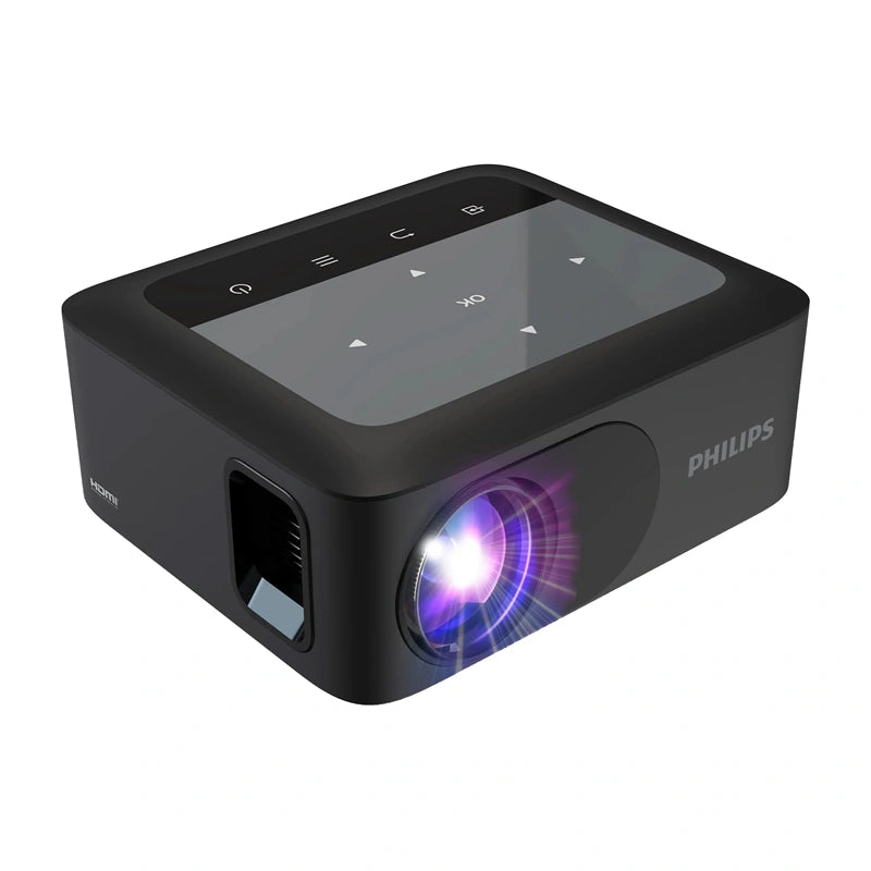 Phillips N-110 720p miniprojektor (sort)