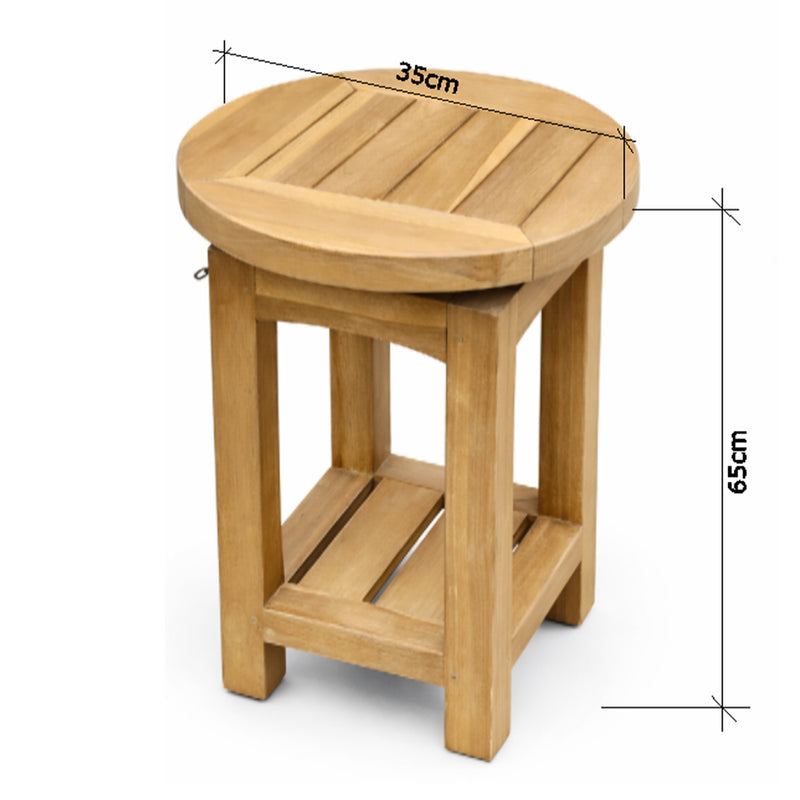 AXI Nomani Teak Skammel