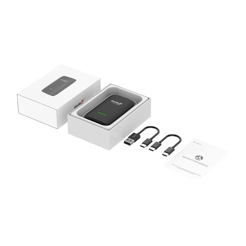 Carlinkit CP2A PRO trådløs adapter til CarPlay/Android Auto