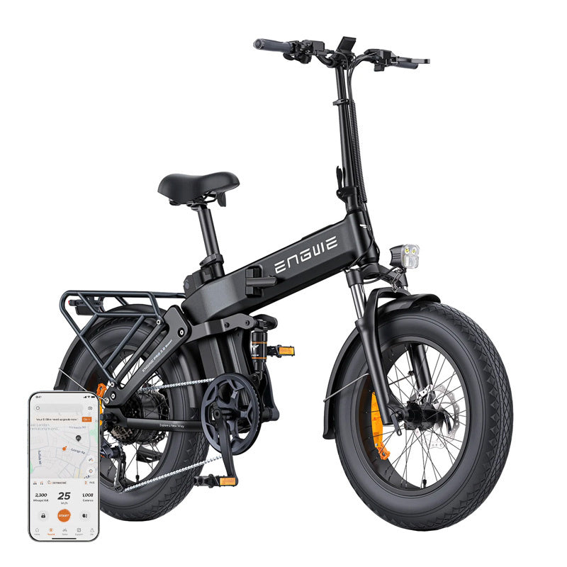 ENGWE PRO 3.0 BOOST 250W elcykel 20 tommer (sort)