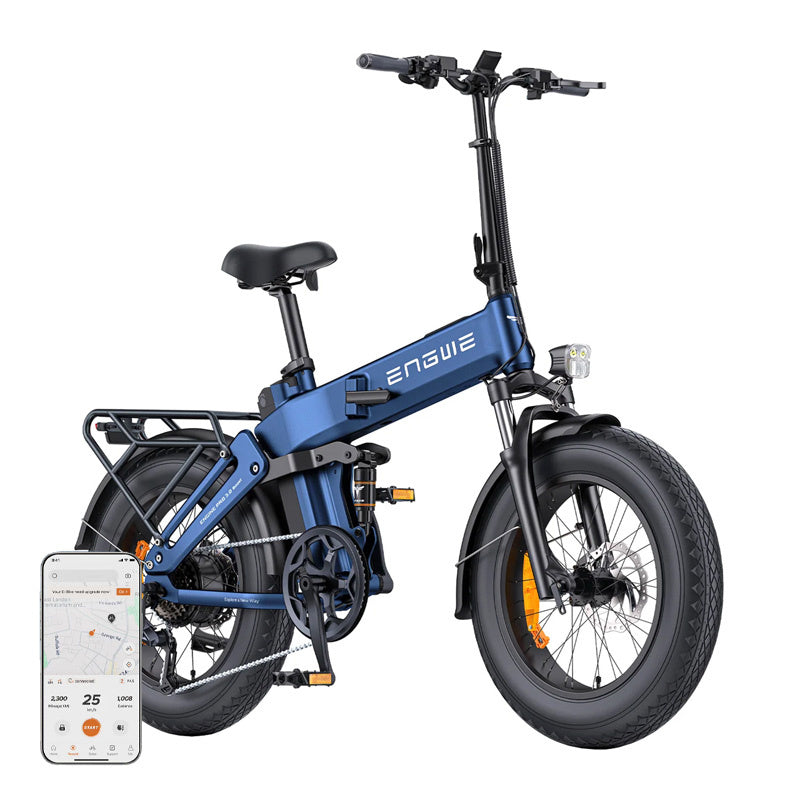 ENGWE PRO 3.0 BOOST 250W elcykel 20 tommer (blå)