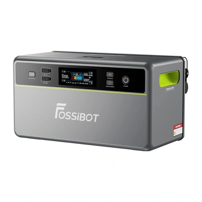 FOSSIBOT FBP1200 1200W ladestation (grøn)