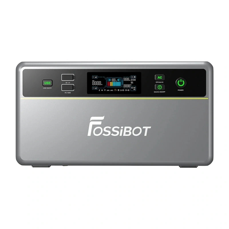 FOSSIBOT FBP1200 1200W ladestation (grøn)