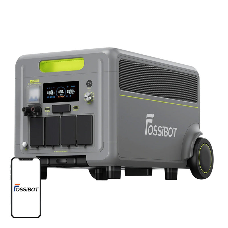 FOSSIBOT F7200 7200W ladestation (grøn)