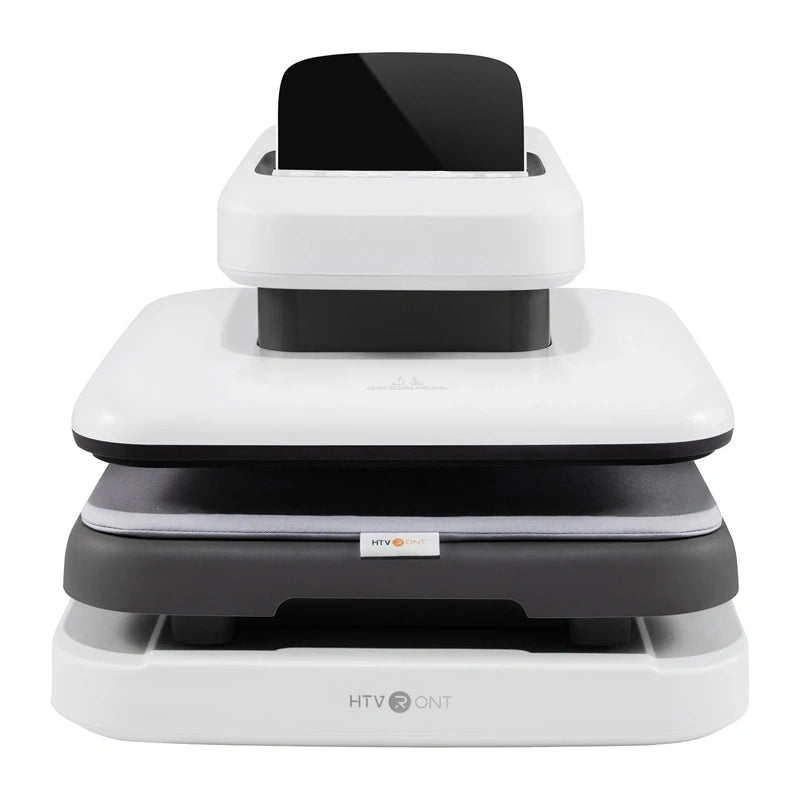 HTVRONT Auto 2 Digit varmepresse (hvid)