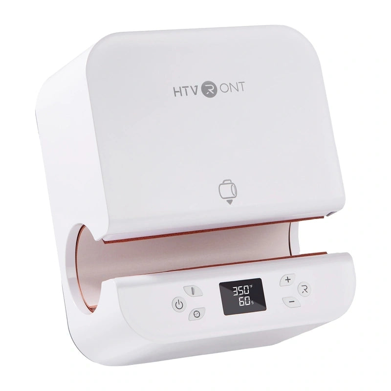 HTVRONT HPT01 Auto kruspresse (hvid)