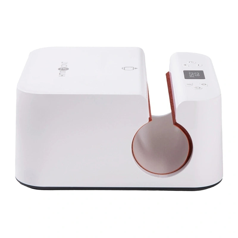 HTVRONT HPT01 Auto kruspresse (hvid)