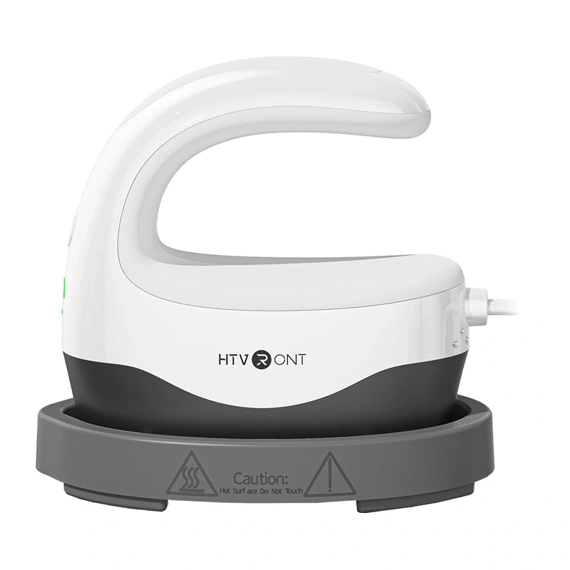 HTVRONT Mini5 varmepresse (hvid)