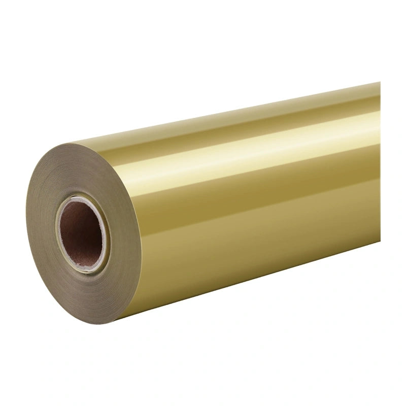 HTVRONT Pure transferfolie, 30,5 cm x 1,8 m (guld)