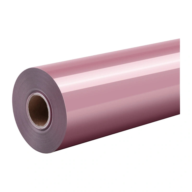 HTVRONT Pure transferfolie, 30,5 cm x 1,8 m (rosaguld)
