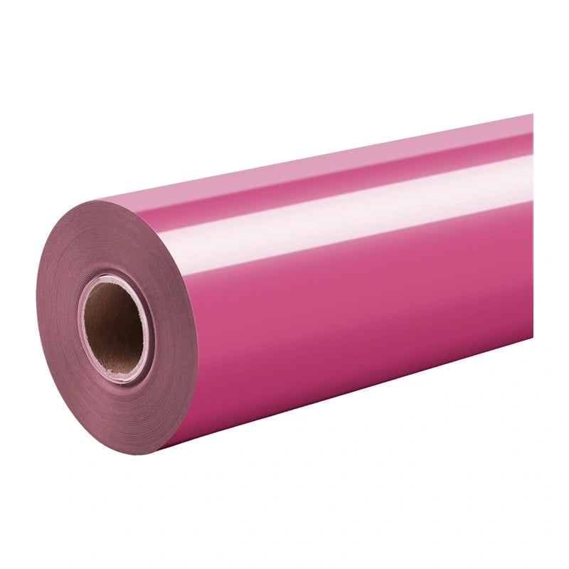 HTVRONT Pure transferfolie, 30,5 cm x 1,8 m (lyserød)