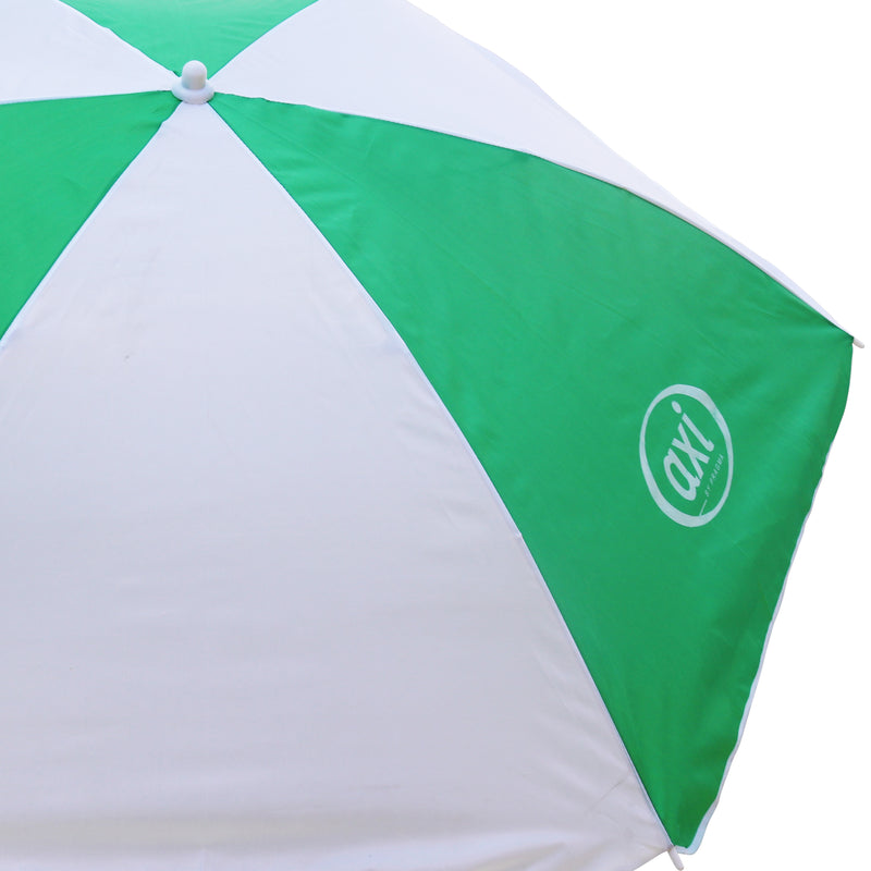 AXI Nick Picnicbord Brun - Parasol Grøn/Hvid