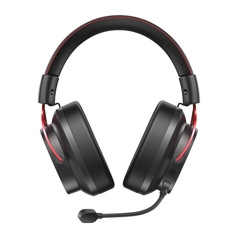 QCY Heroad VT200 gaminghovedtelefoner (sort og rød)