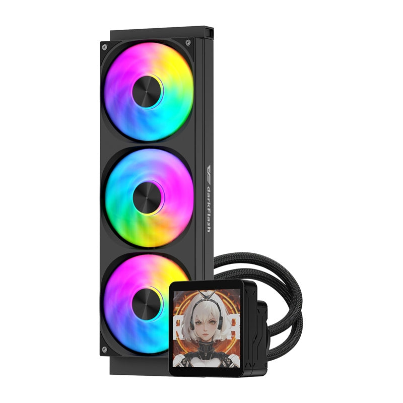 DarkFlash DV360S MAX CPU-køler (sort)