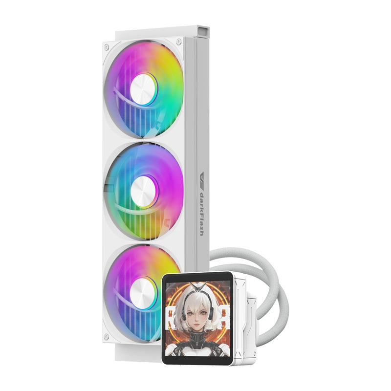 DarkFlash DV360S MAX CPU-køler (hvid)